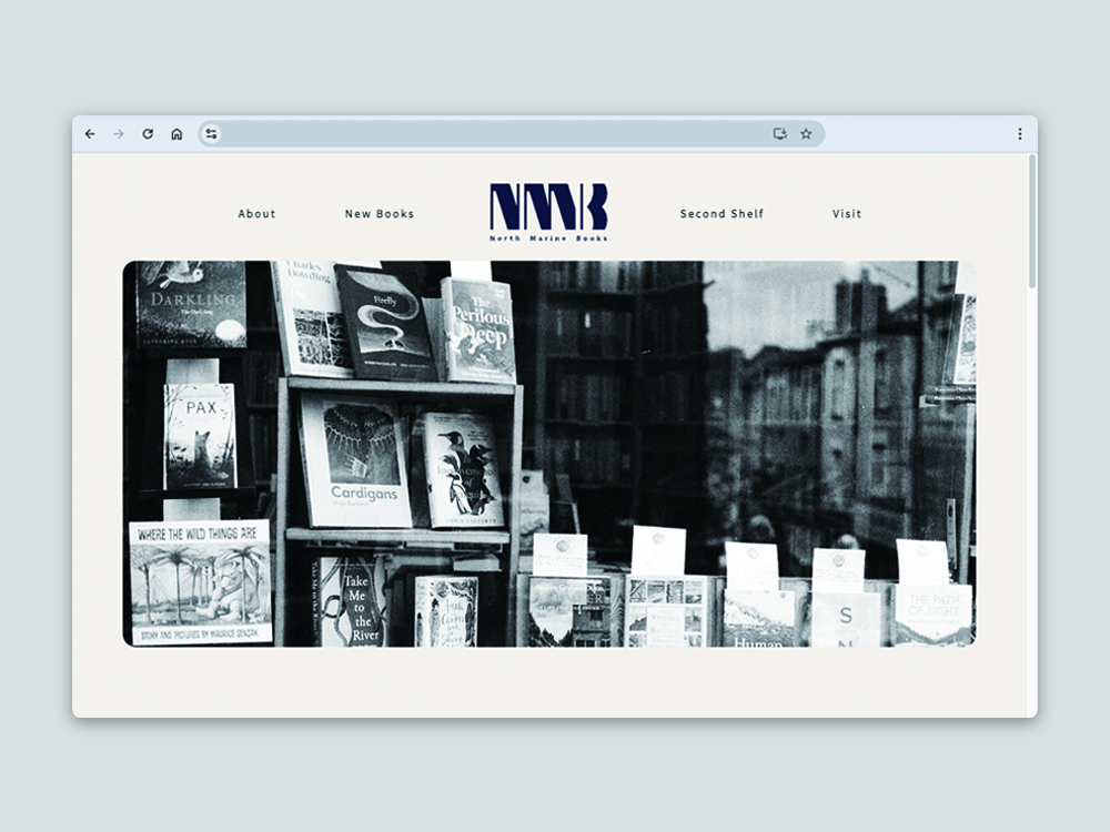 North Marine Books Webサイト制作